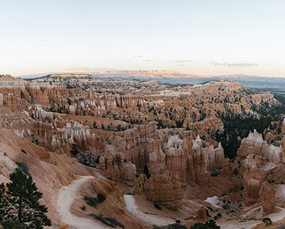 Rental backpacking gear used on canyon trails